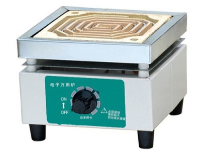 实验电炉系列 电子调温万用电炉 单联 1kw 型号:M367505-DL-1